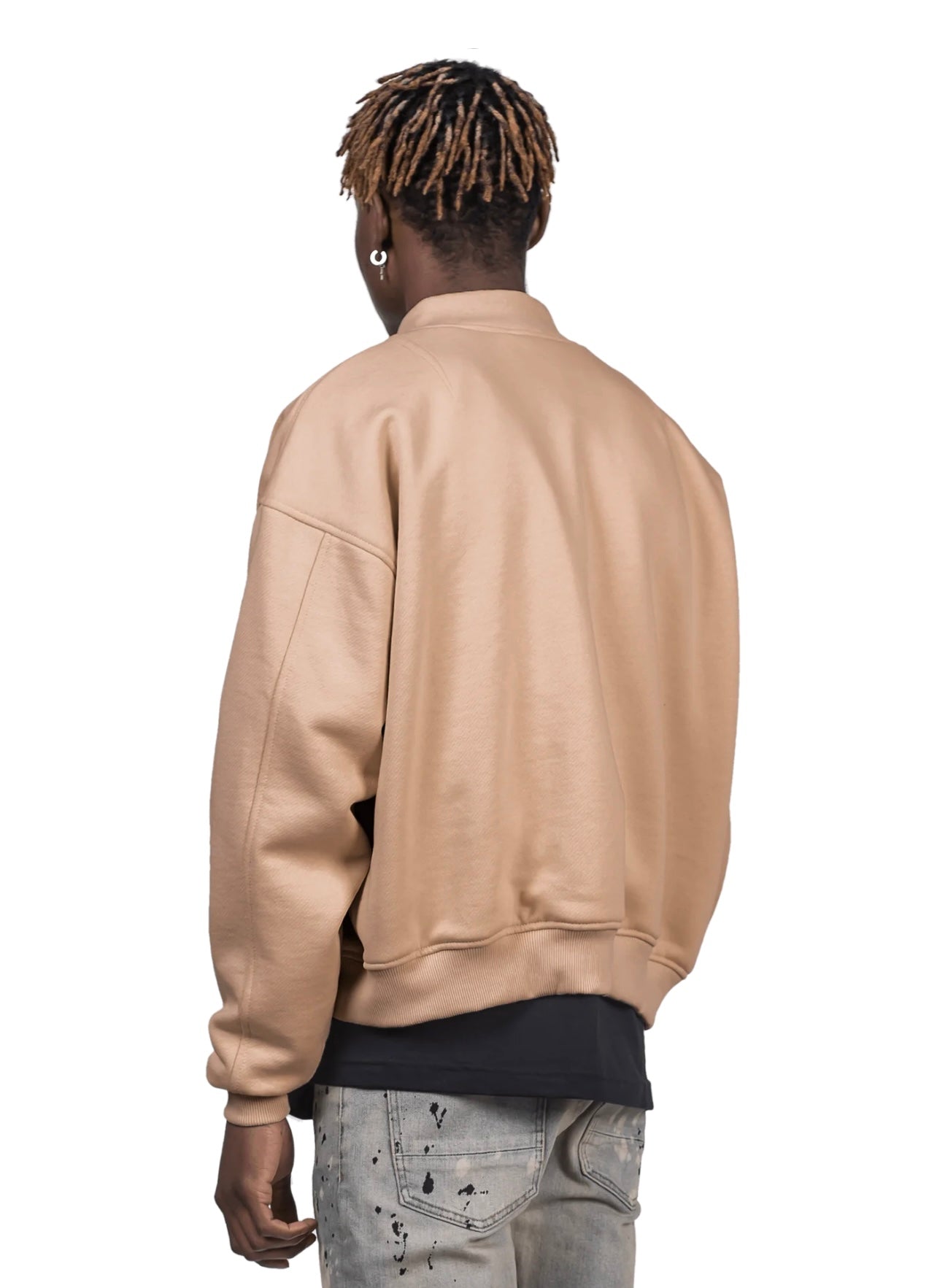BOMBER JACKET - SAND