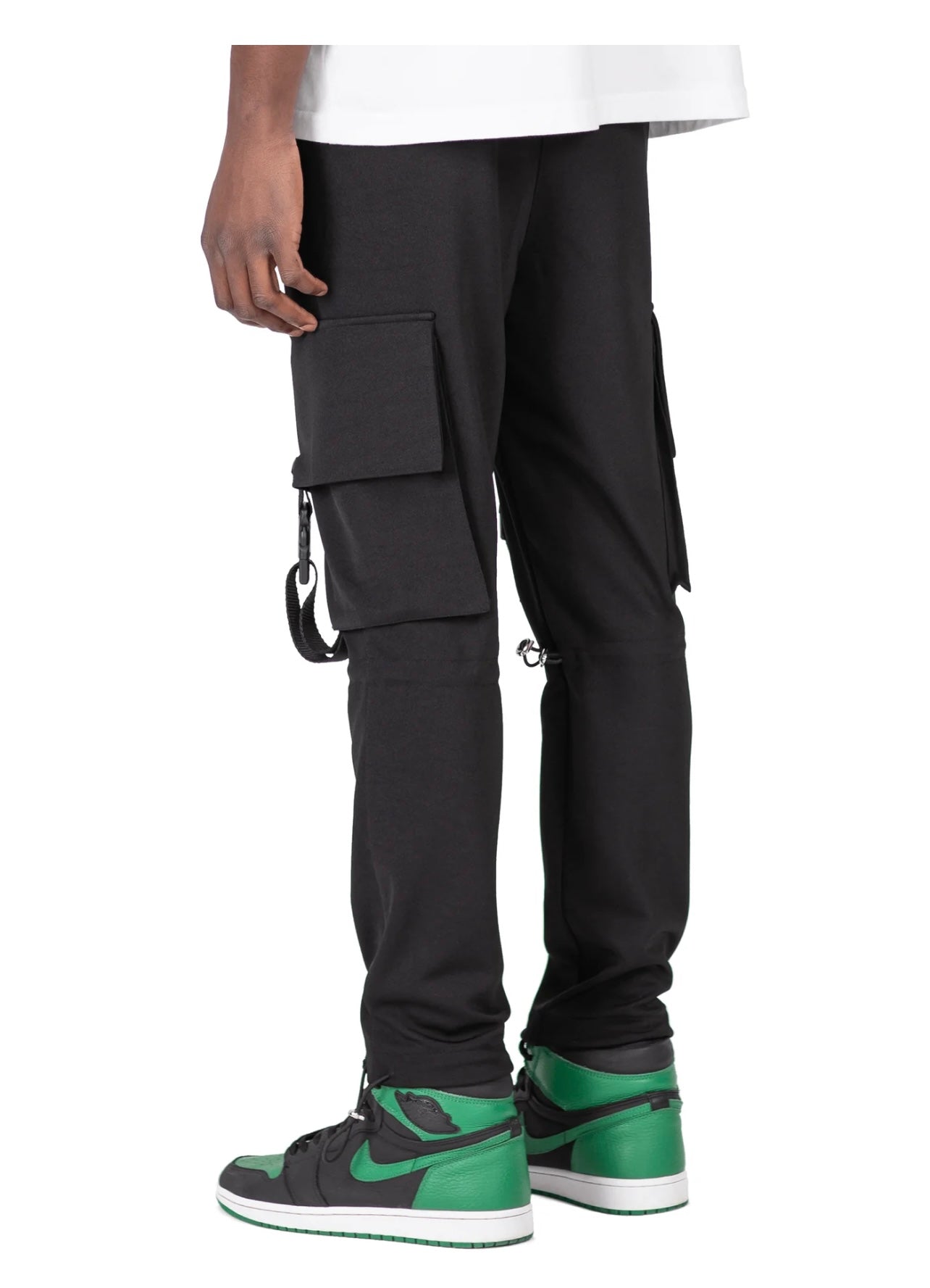 SPORTS CARGO PANTS - BLACK