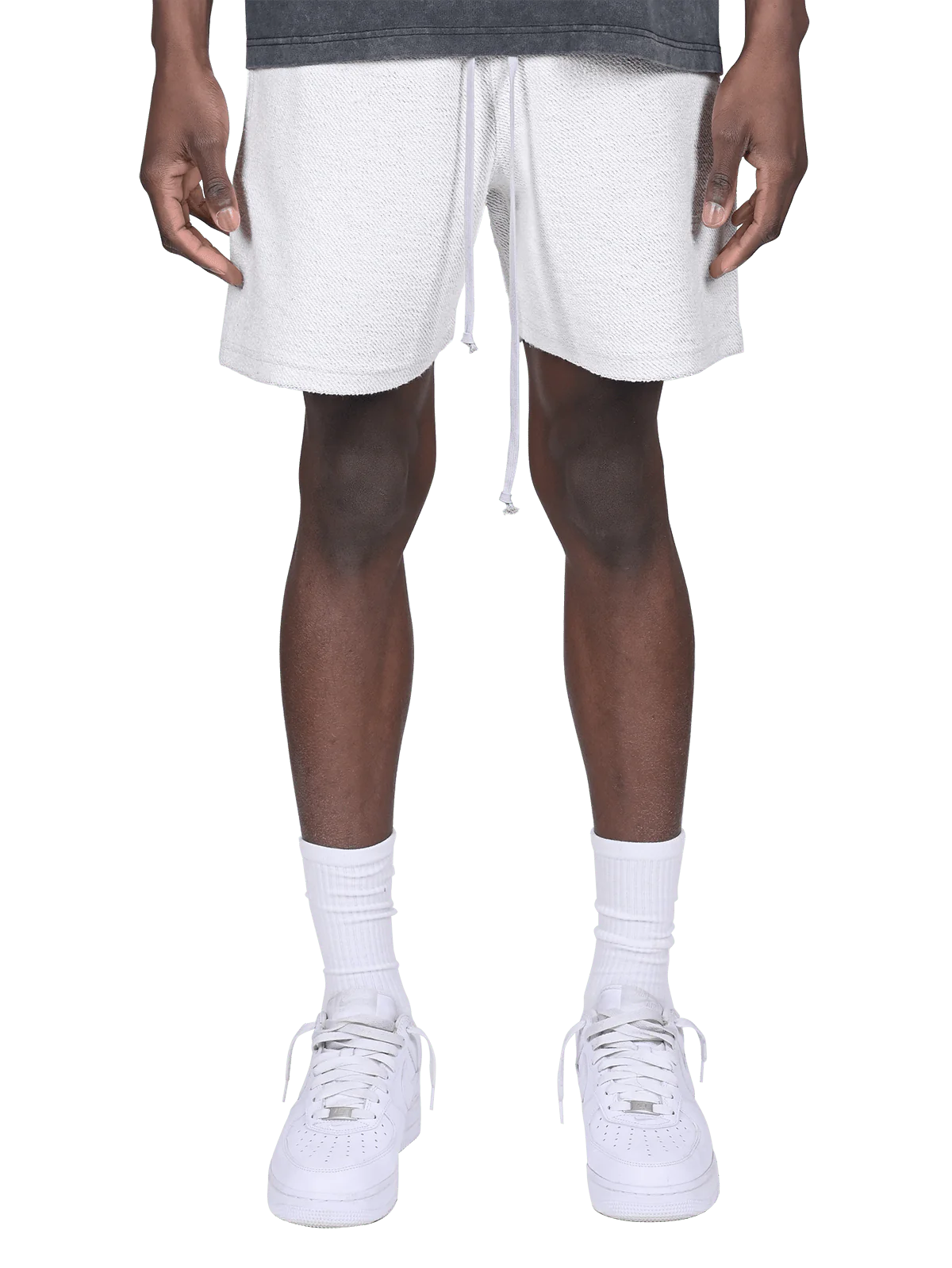 INSIDE OUT SHORTS - HEATHER GREY