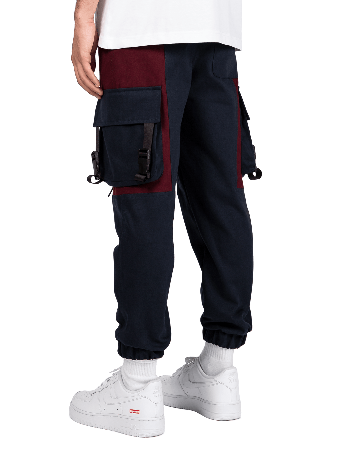 POCKET CARGO PANTS - NAVY