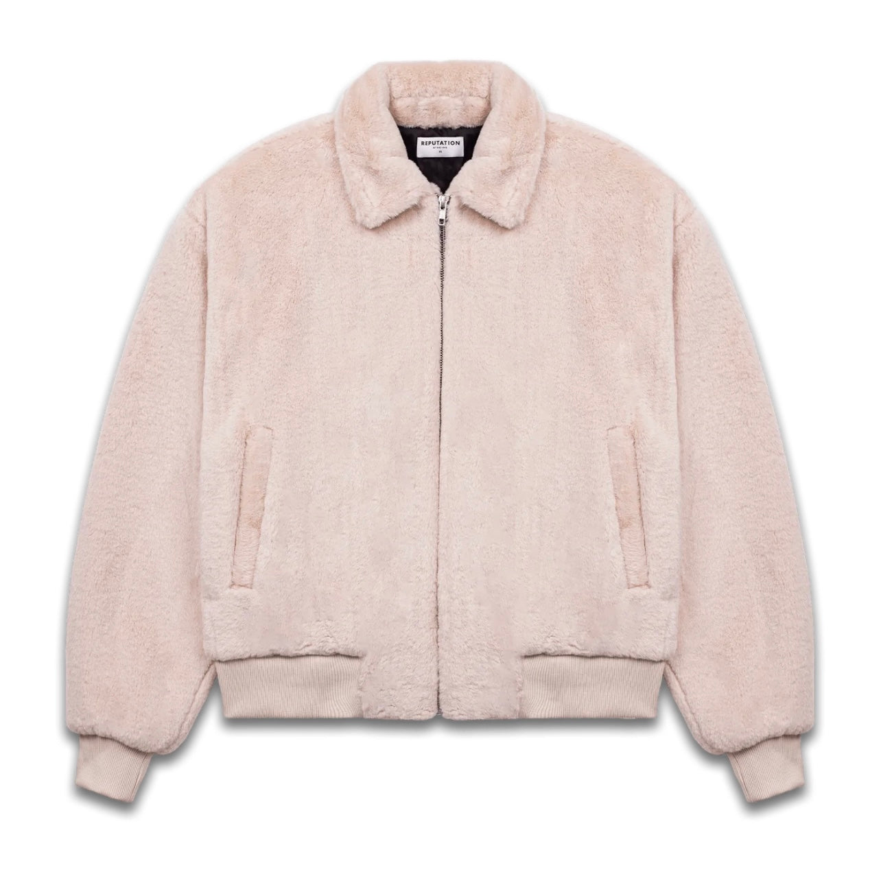 FAUX FUR JACKET - CREAM