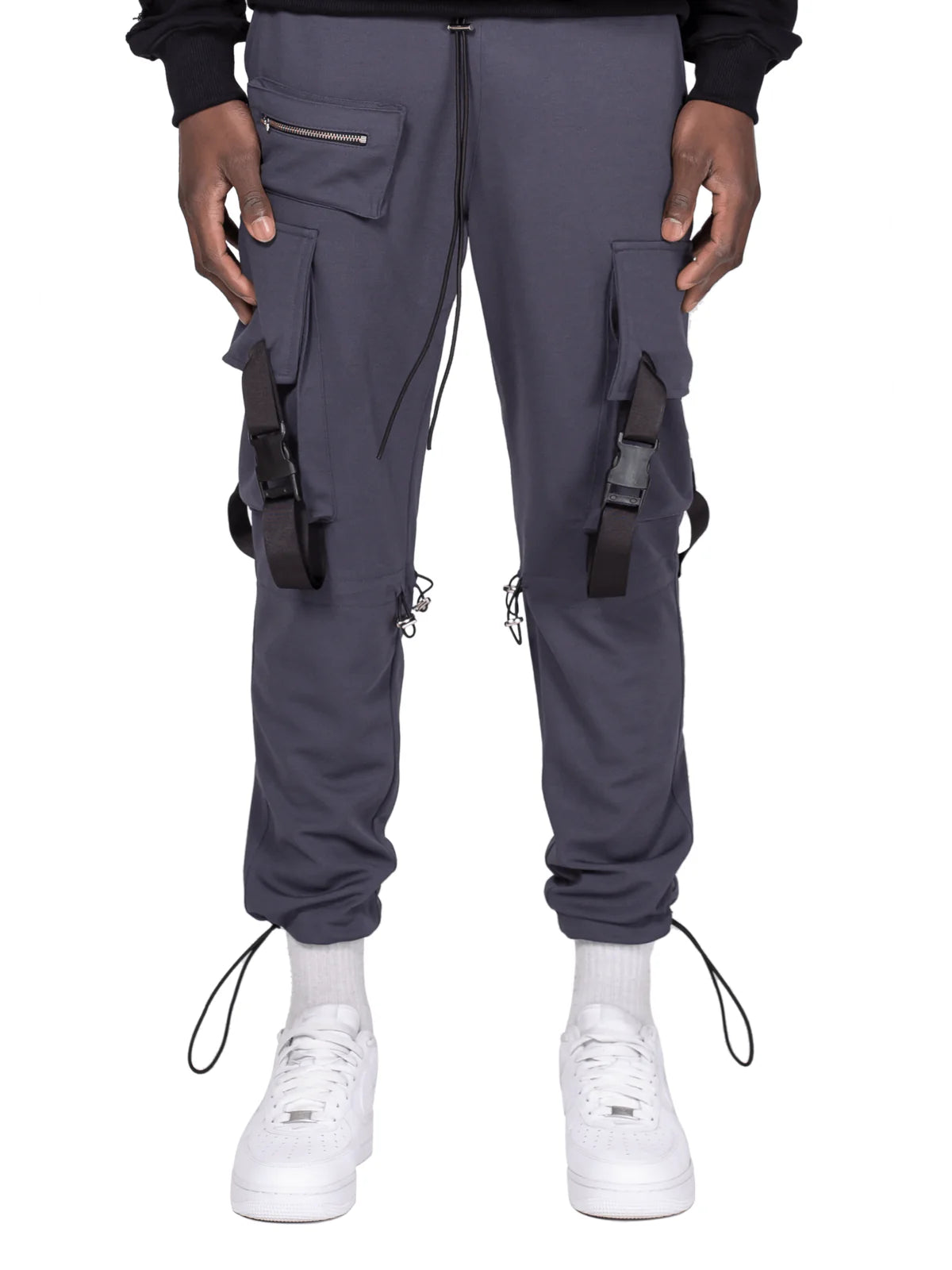 SPORTS CARGO PANTS - GREY