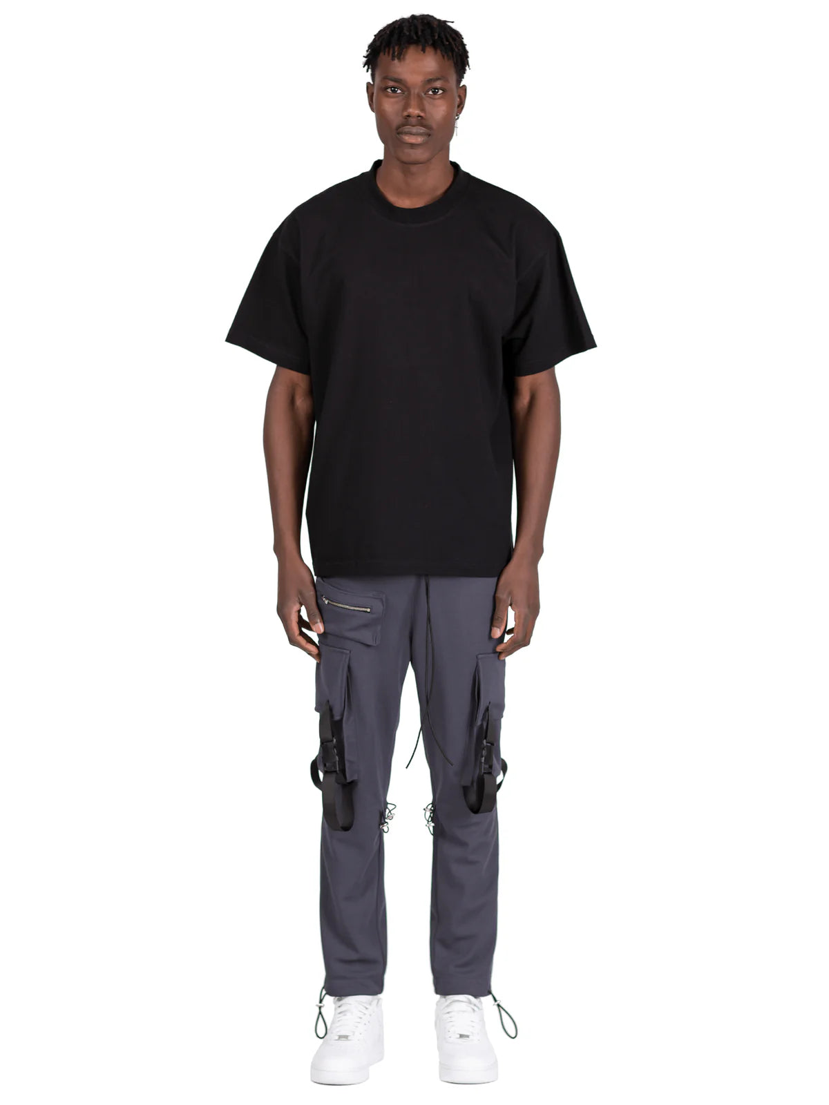 SPORTS CARGO PANTS - GREY