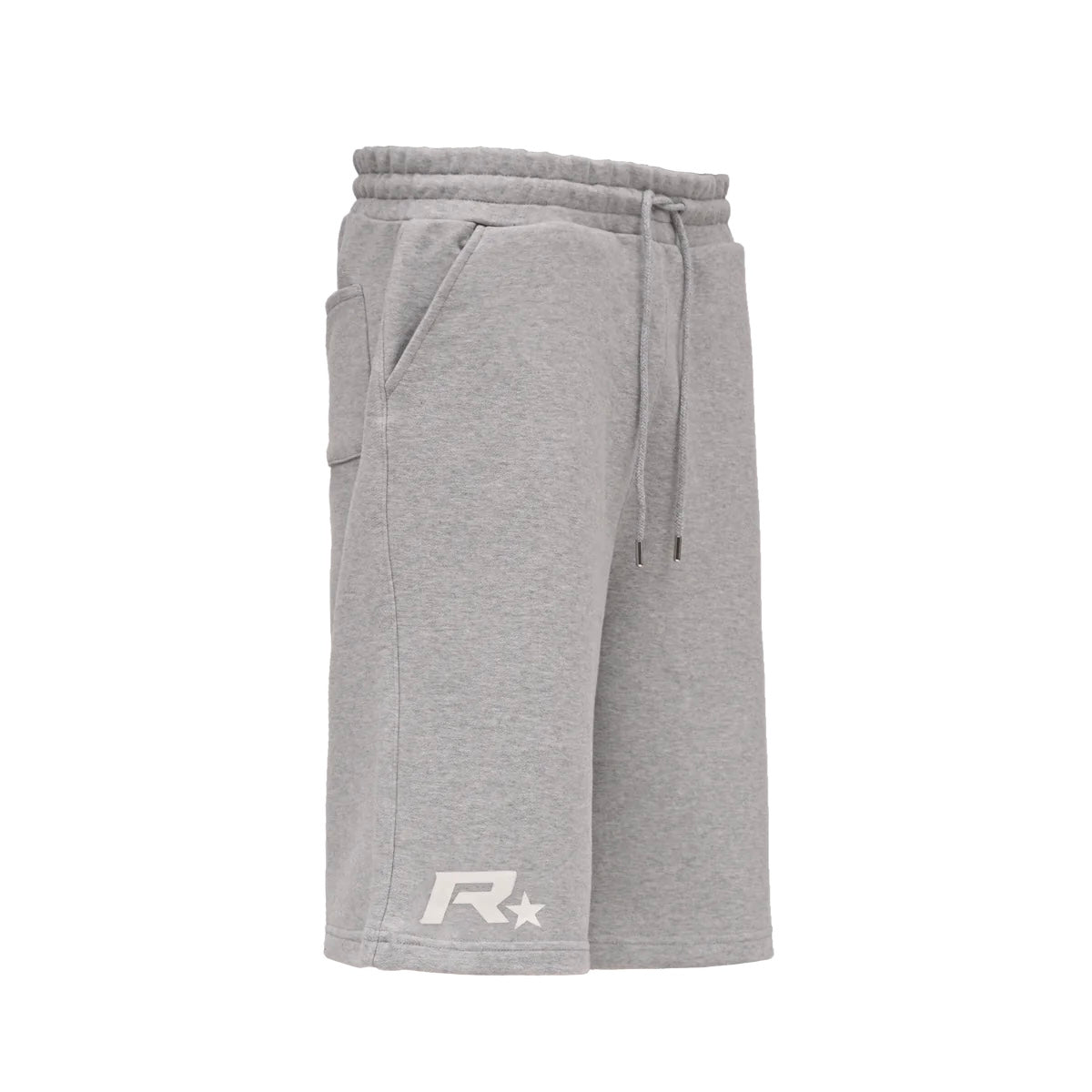 BAGGY JERSEY SHORTS - HEATHER GREY