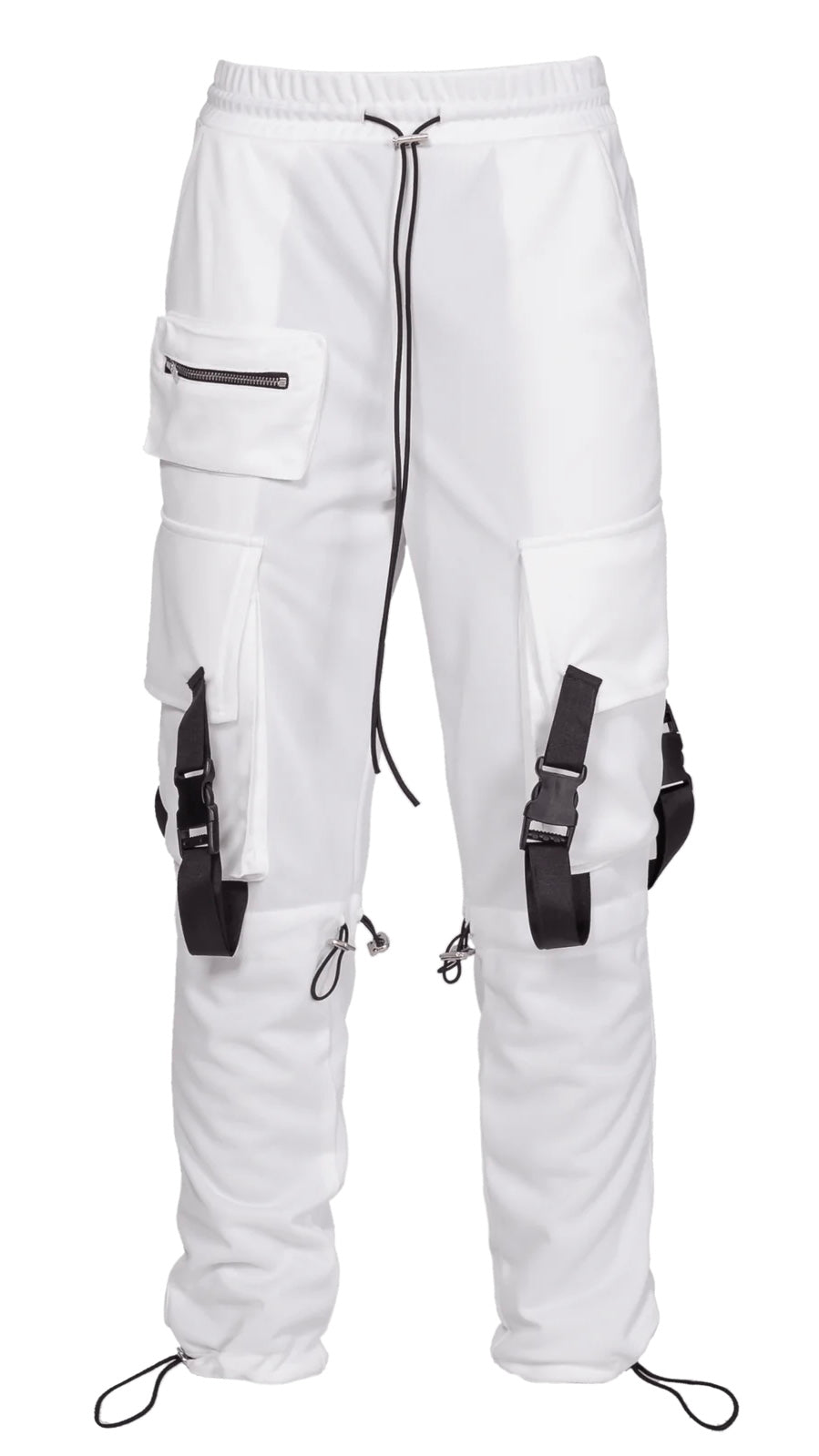 SPORTS CARGO PANTS - OFF-WHITE