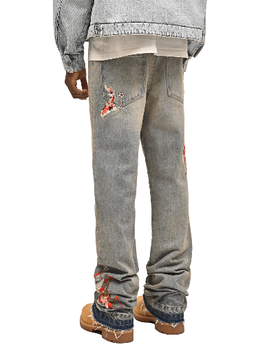 JAPANESE GARDEN DENIM - CREAM WASH