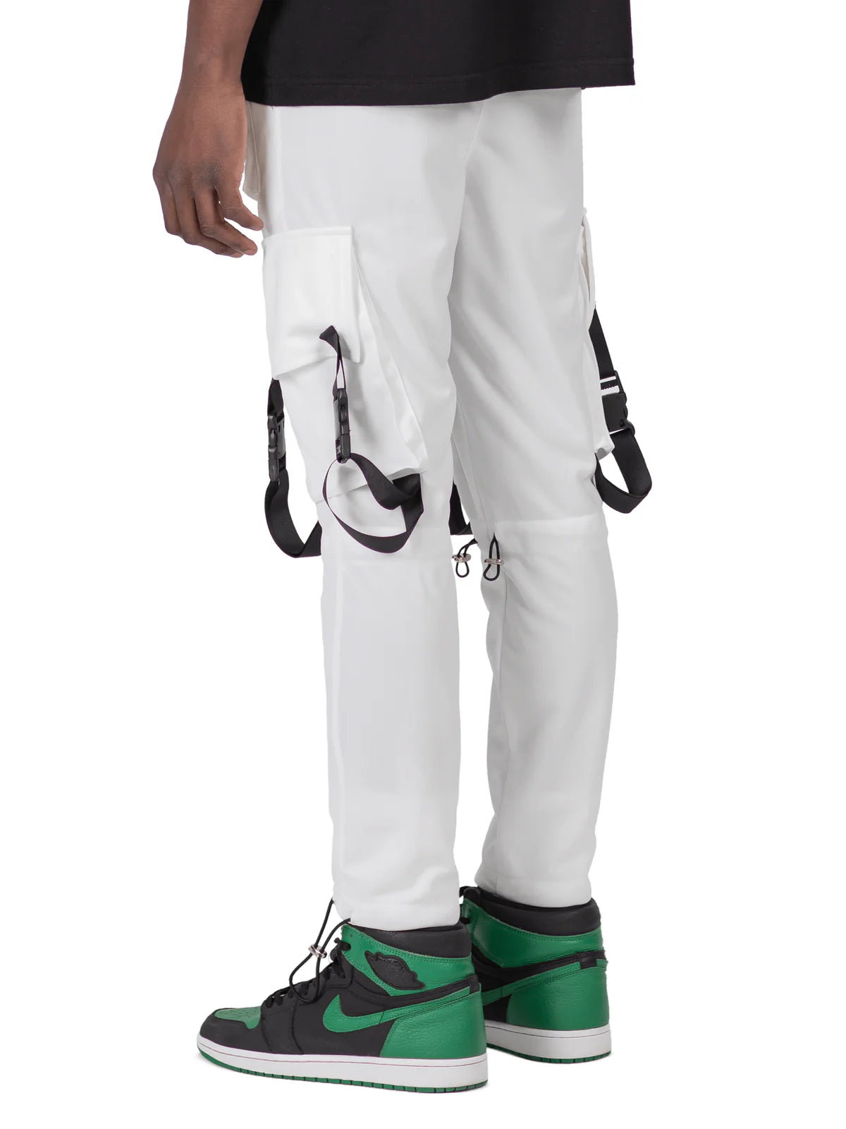 SPORTS CARGO PANTS - OFF-WHITE