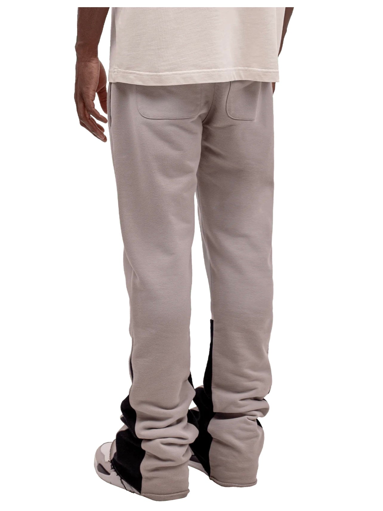 FLARE SWEATPANTS - GREY