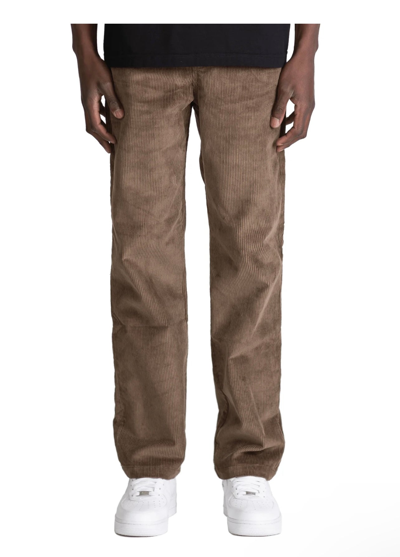 CORD PANTS - OLIVE