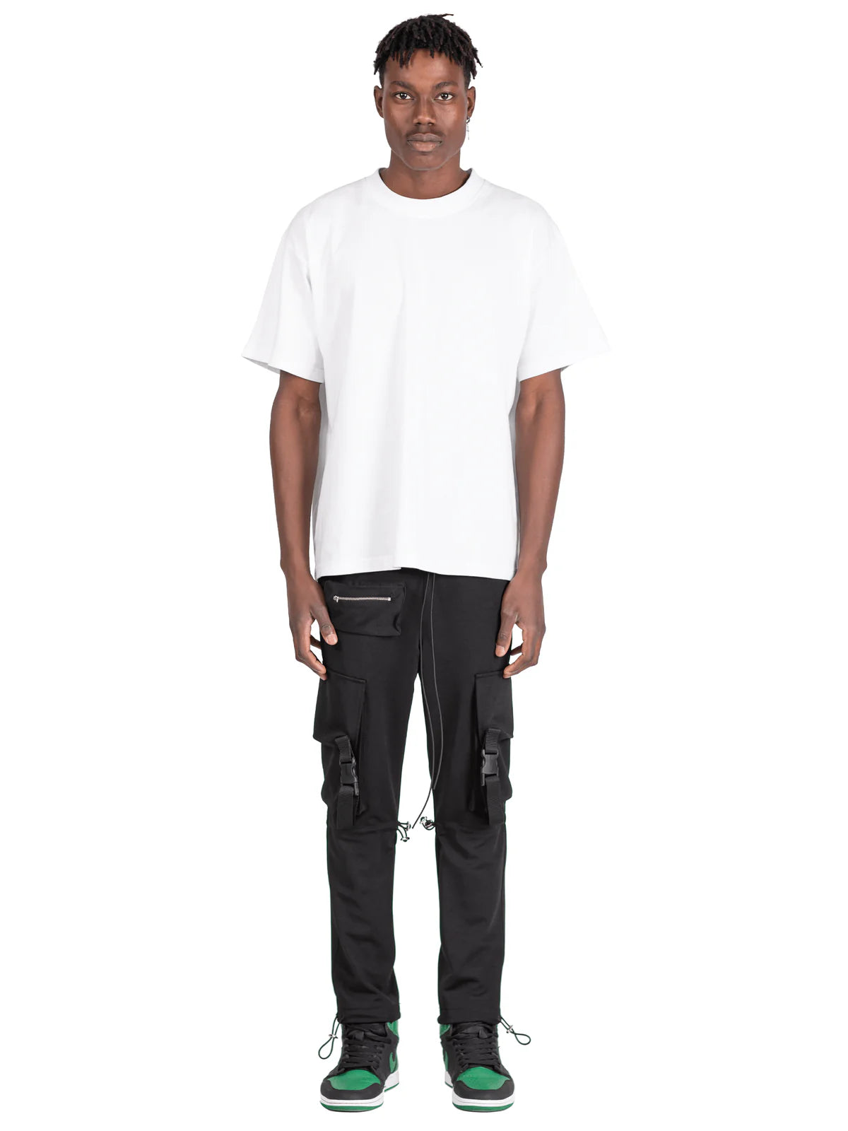 SPORTS CARGO PANTS - BLACK