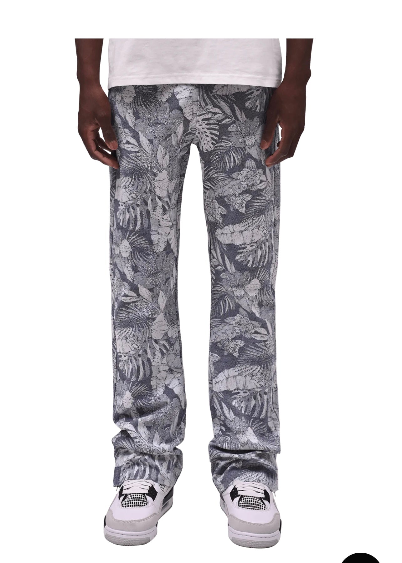 FLARE TAPESTRY PANTS - TROPICAL