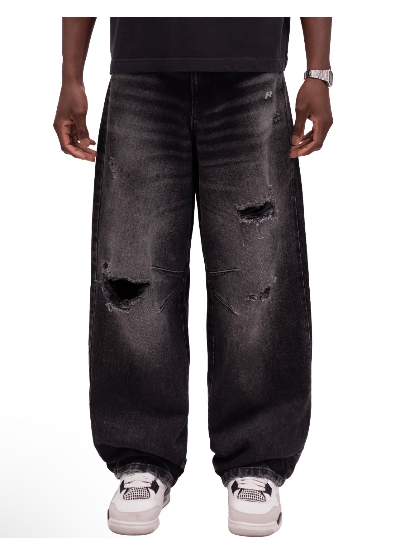 PARACHUTE DENIM - BLACK
