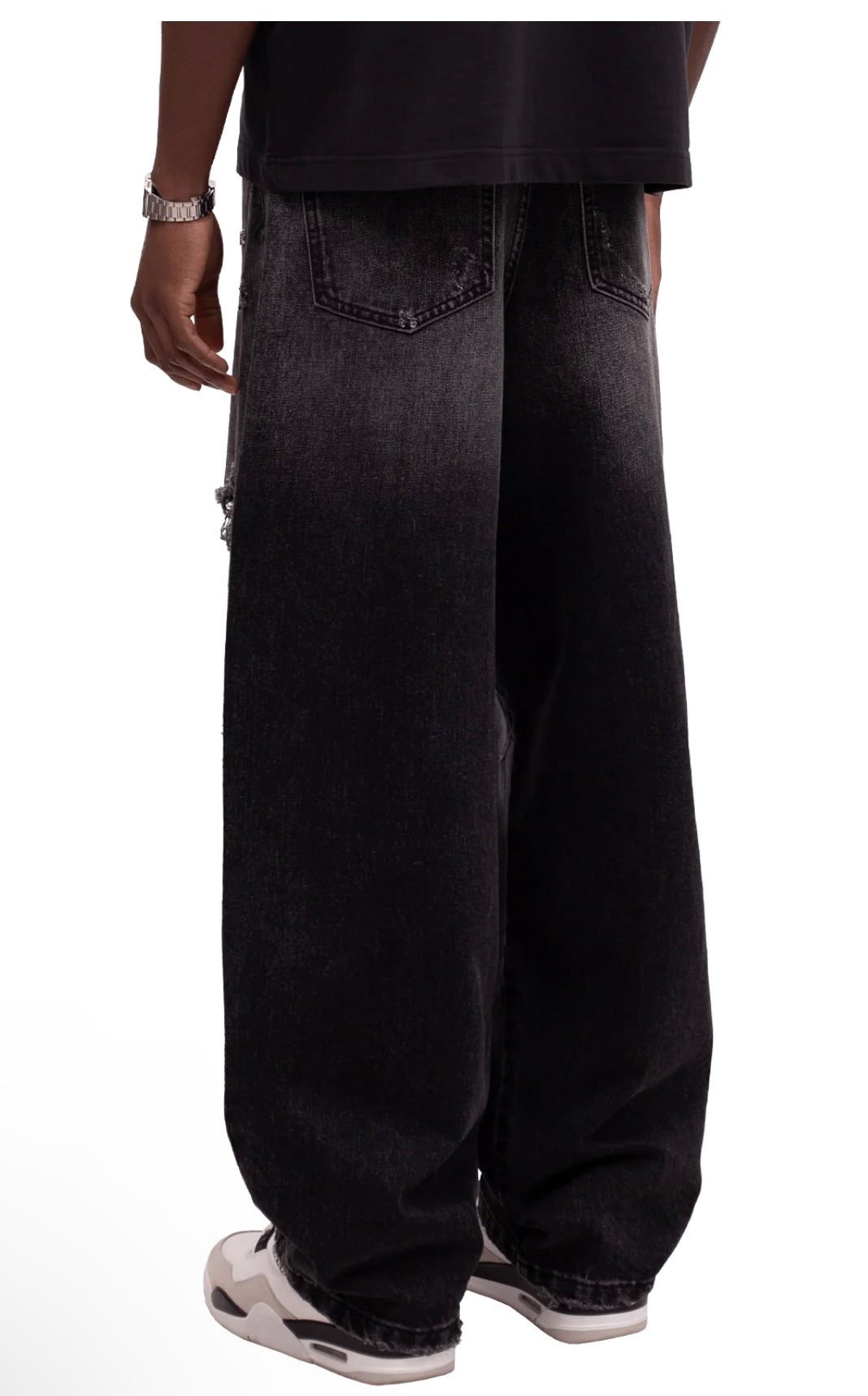 PARACHUTE DENIM - BLACK