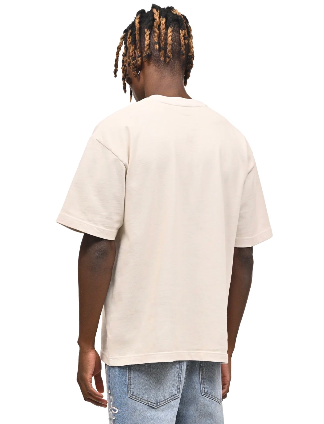 GONOLIVIER X REPUTATION RODEO TEE - CREAM