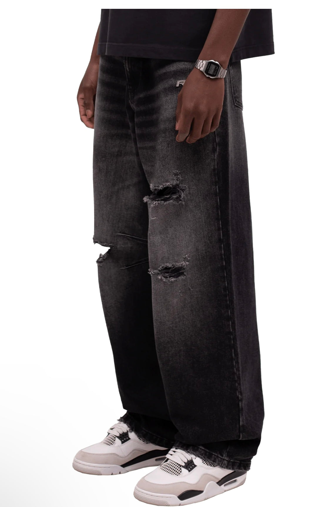 PARACHUTE DENIM - BLACK
