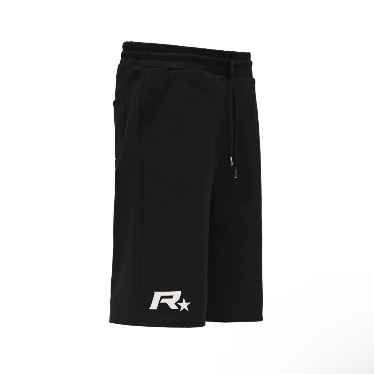 BAGGY JERSEY SHORTS - BLACK