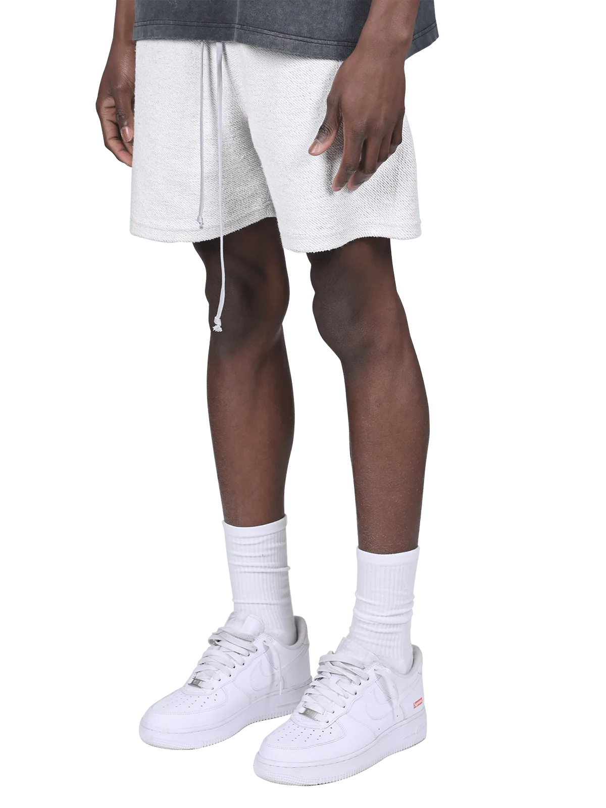 INSIDE OUT SHORTS - HEATHER GREY