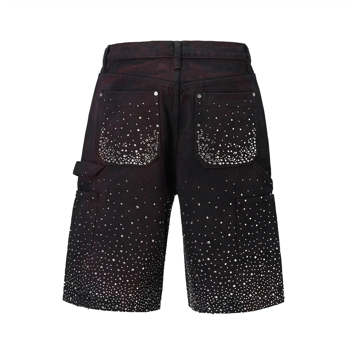 Classic Jorts - Rhinstone Obsidian