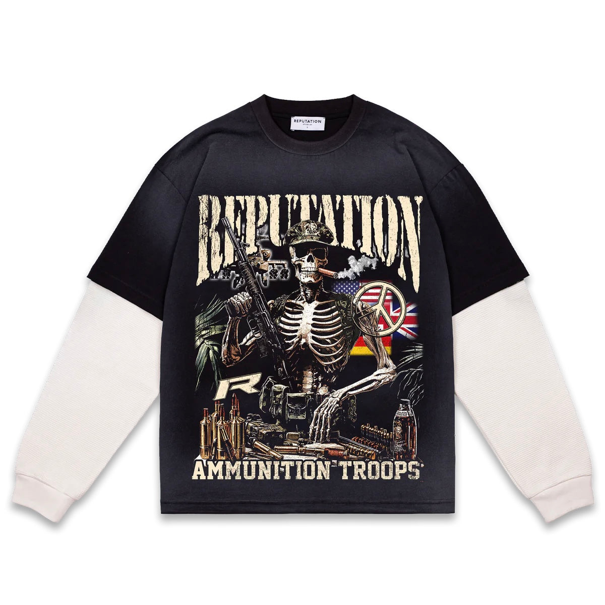 DEAD OPS DOUBLE LAYERED TEE