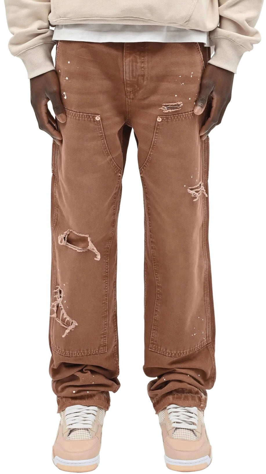 CARPENTER CANVAS PANTS - GROUND