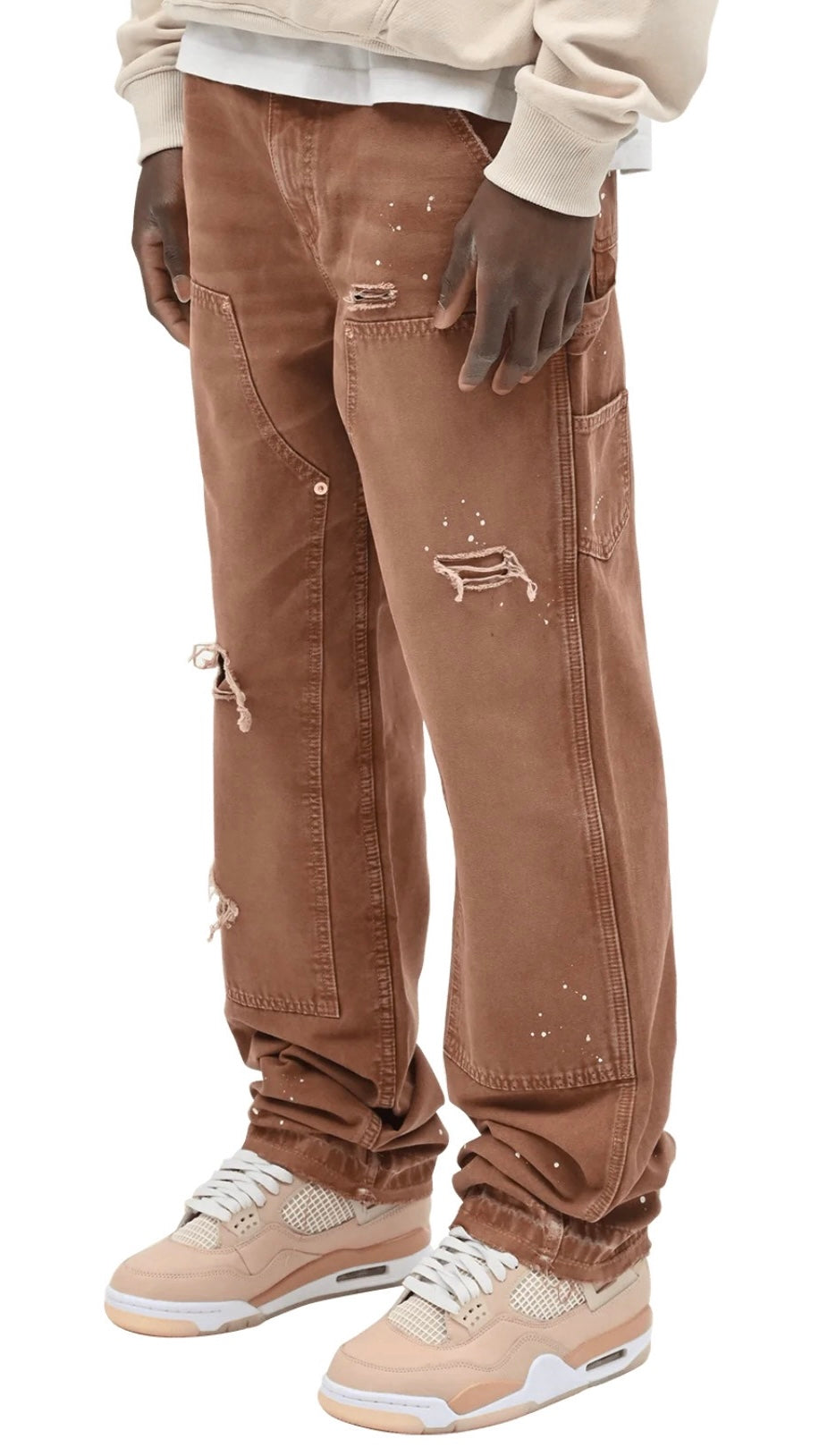 CARPENTER CANVAS PANTS - GROUND