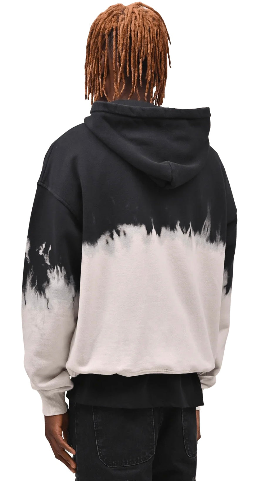 VINTAGE DIP DYE HOODIE - SPREAD YOUR WINGS