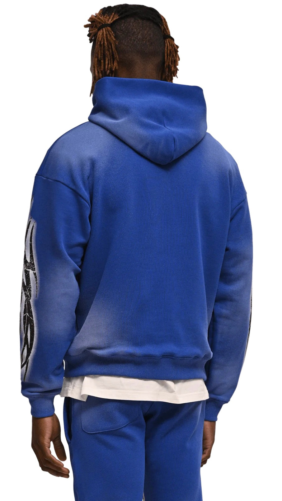 TRIBAL HOODIE - ROYAL BLUE