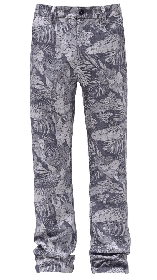 FLARE TAPESTRY PANTS - TROPICAL