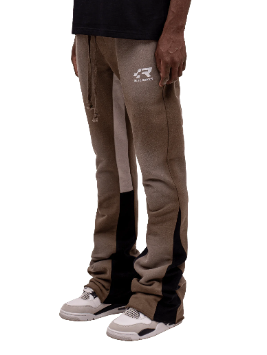 FLARE SWEATPANTS - MOCHA