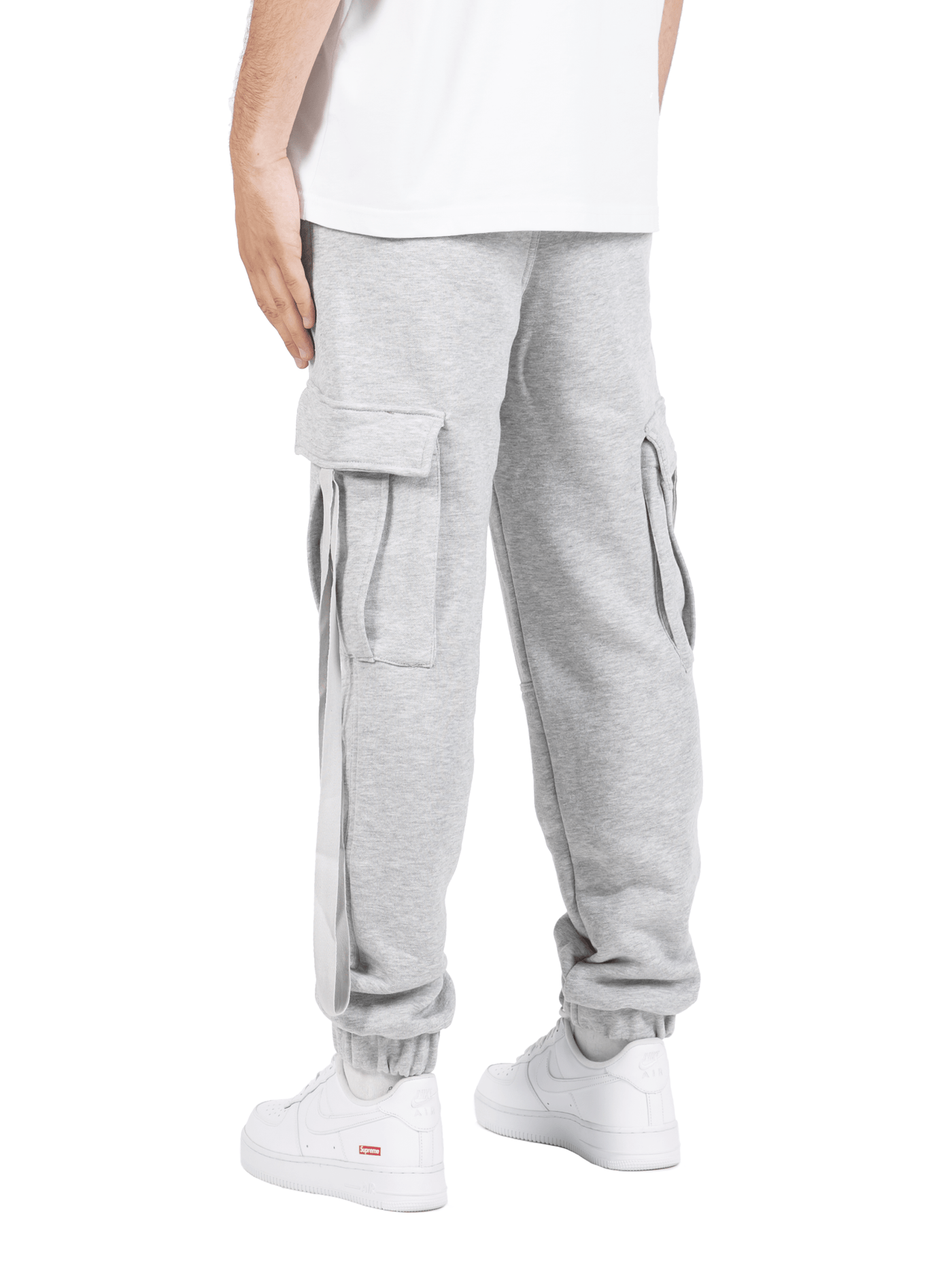 LOUNGE CARGO PANTS - GREY