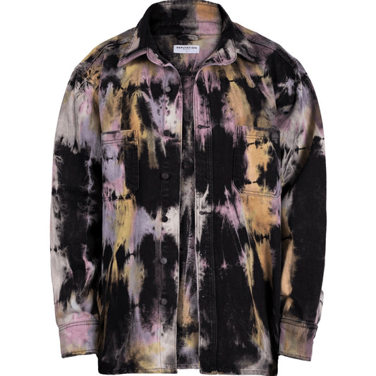 OVERSIZED TIE DYE SHIRT - COLOUR