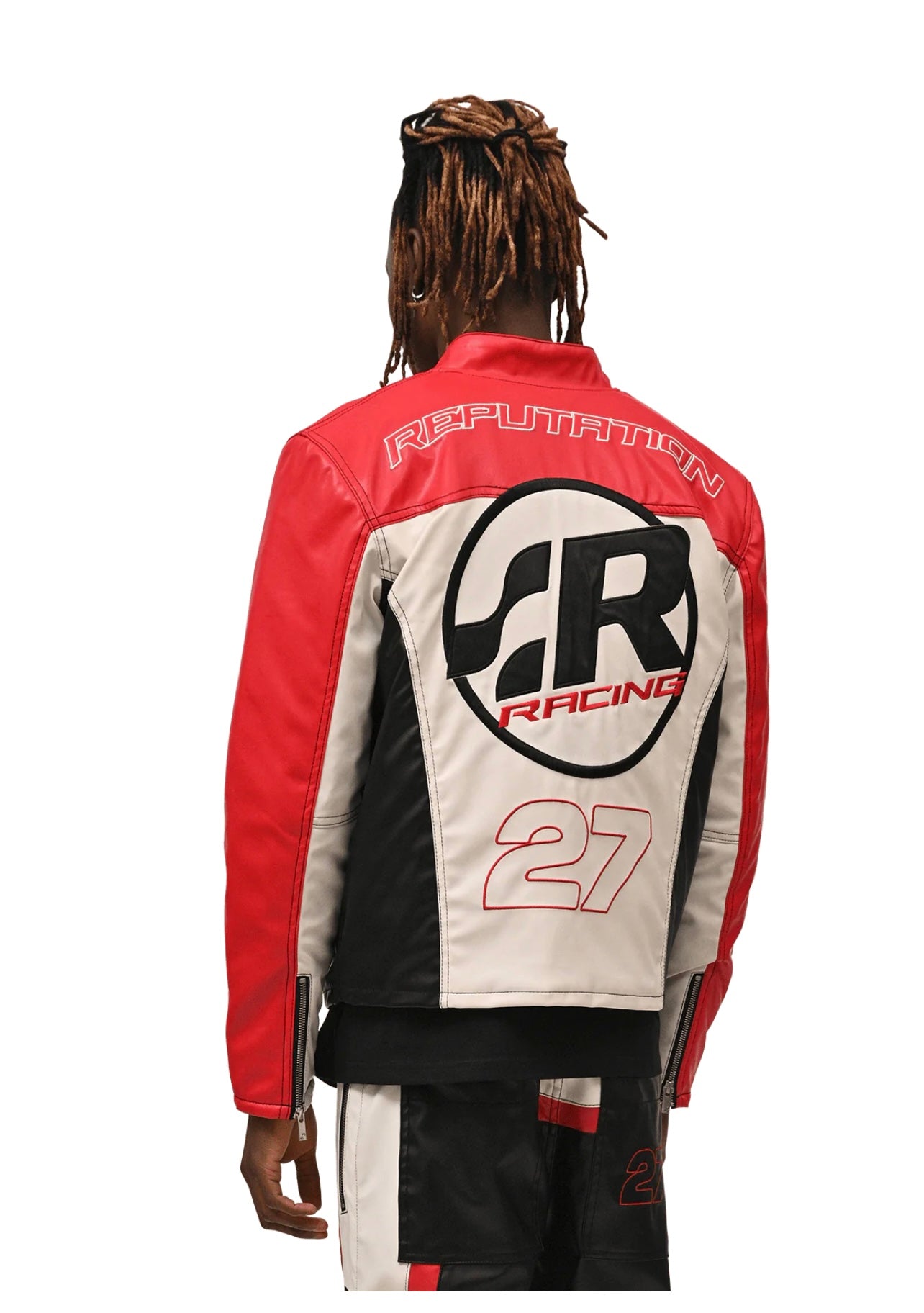 MOTO JACKET - RED