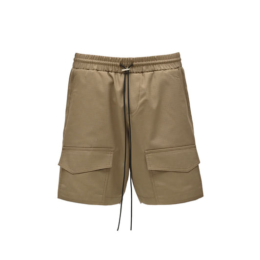 FRONT POCKET SHORTS - ASH