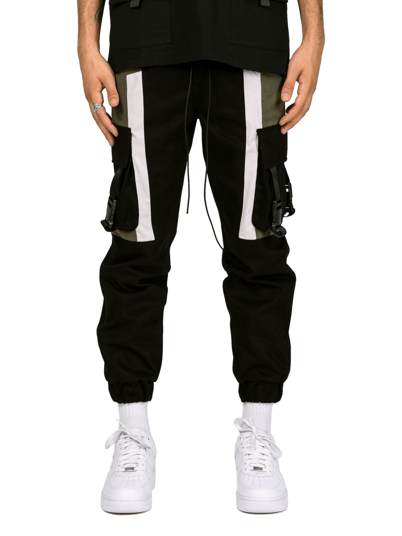 POCKET CARGO PANTS - FOREST