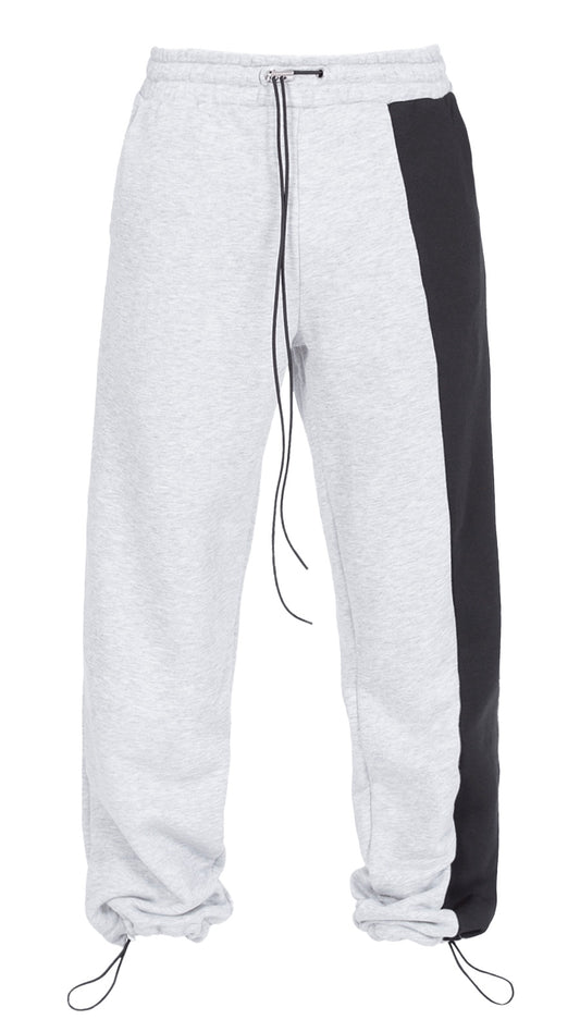 HALF / HALF SWEATPANTS - HEATHER GREY