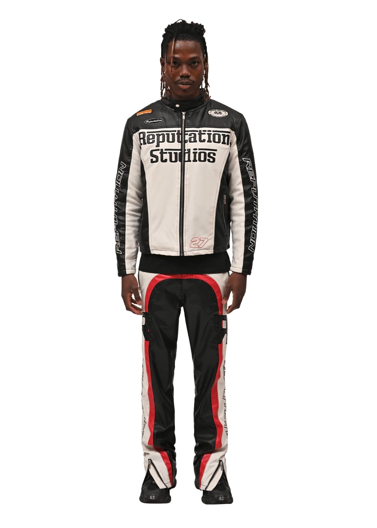 MOTO TRACKSUIT - BLACK