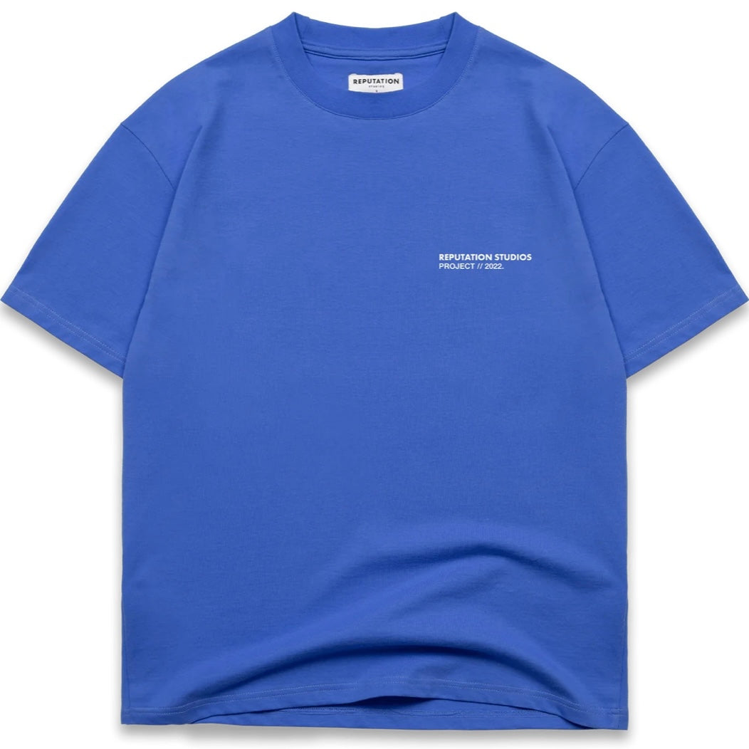 "STATEMENT PIECE" TEE - ROYAL BLUE