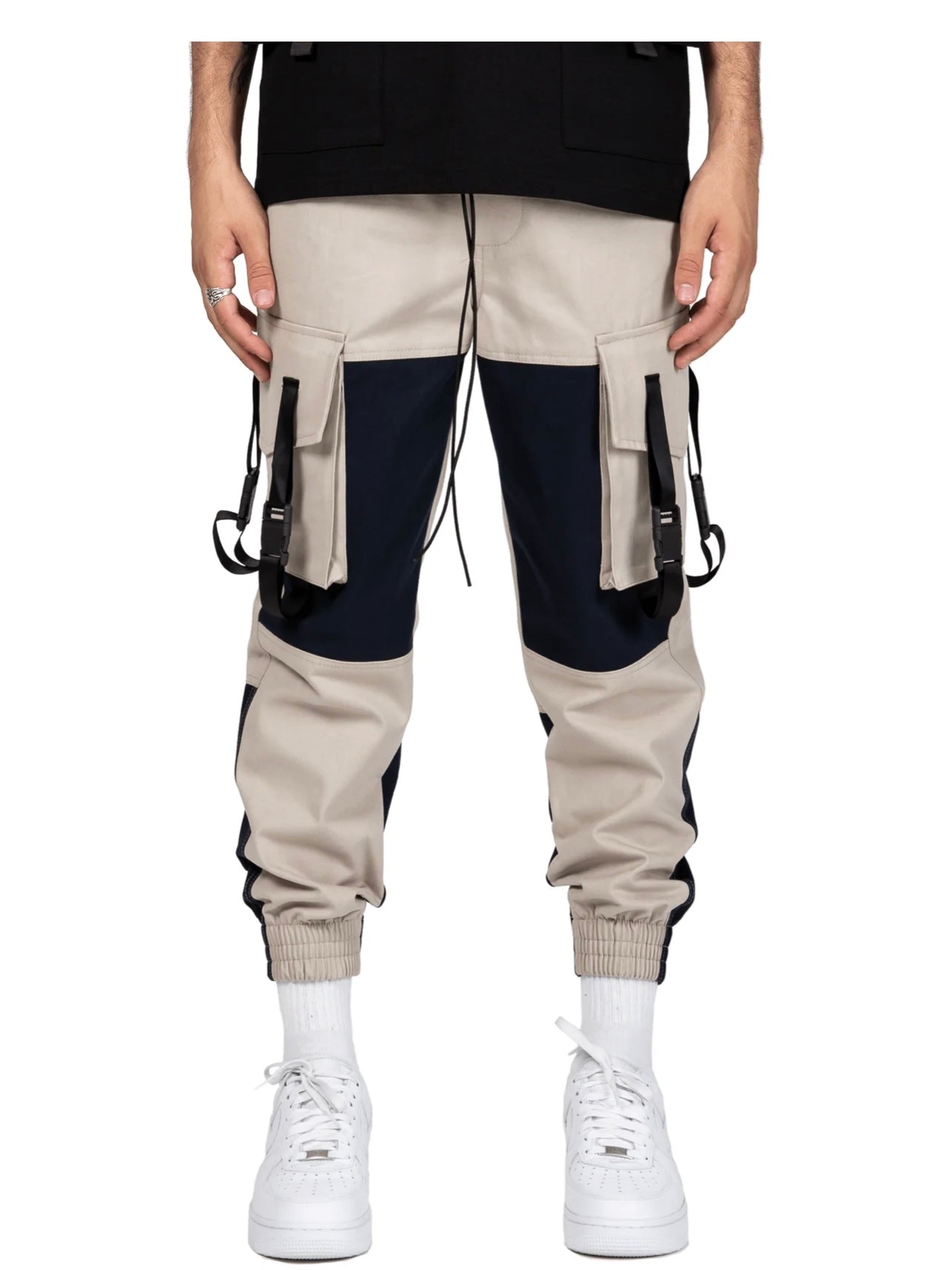 TECH CARGO PANTS - STONE