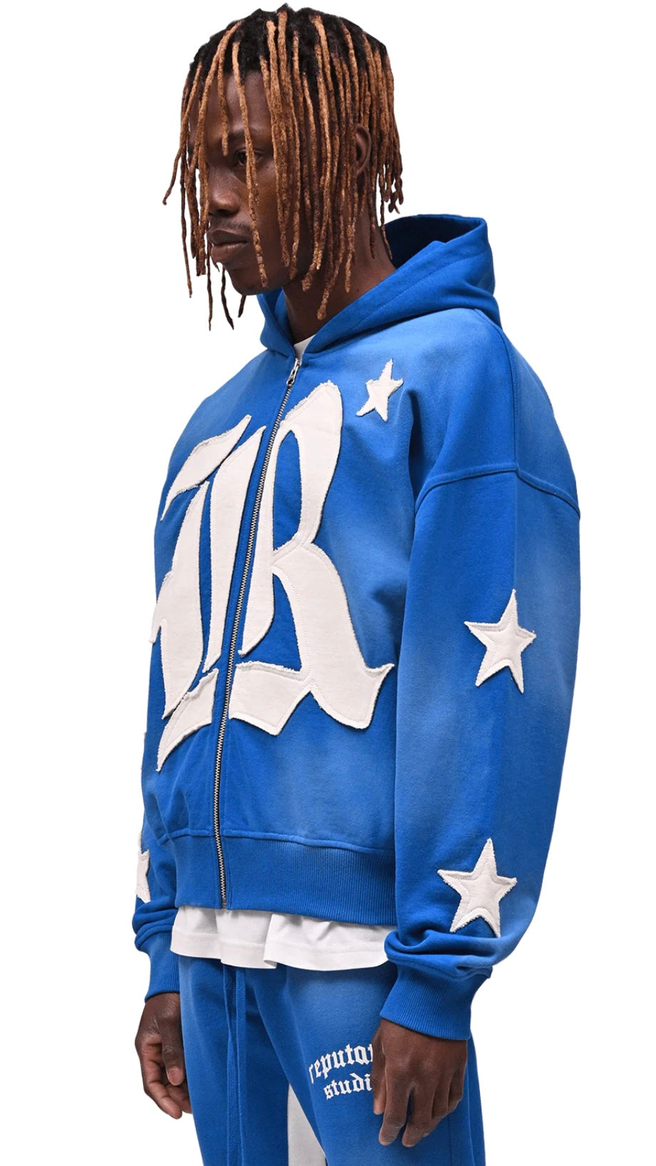 SUN FADE HOODIE - ROYAL BLUE