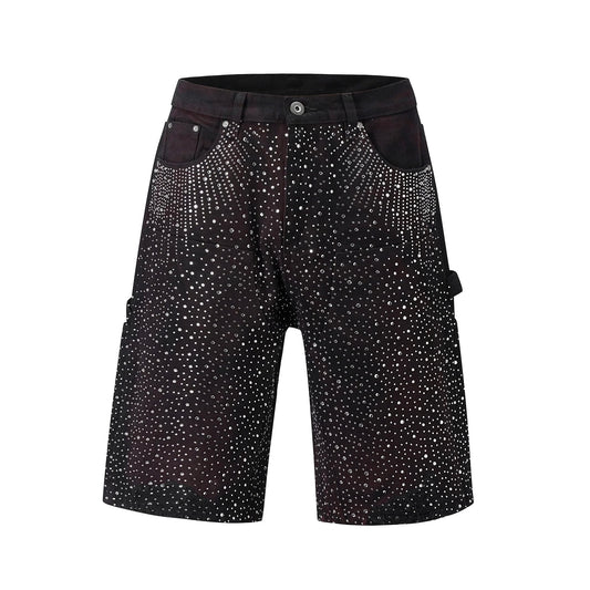 Classic Jorts - Rhinstone Obsidian
