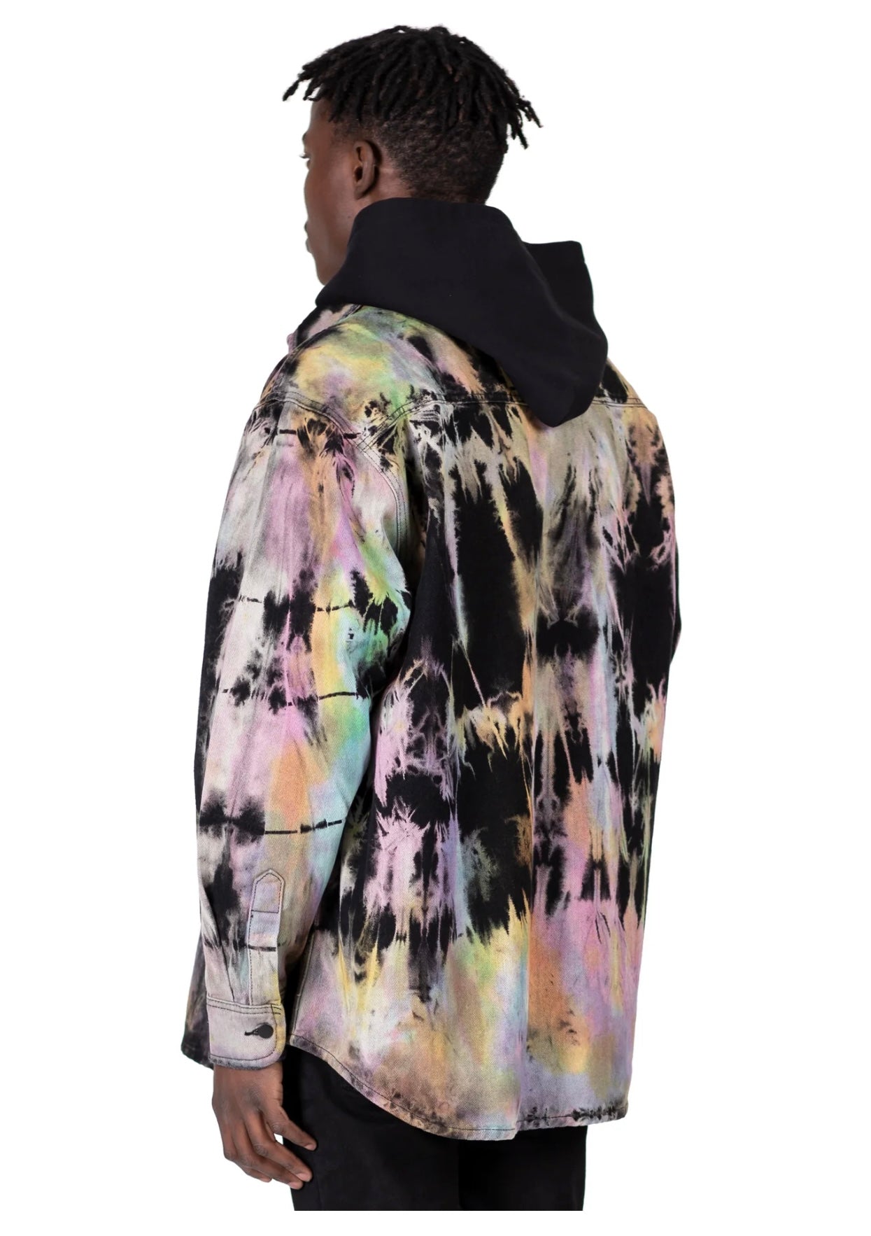 OVERSIZED TIE DYE SHIRT - COLOUR