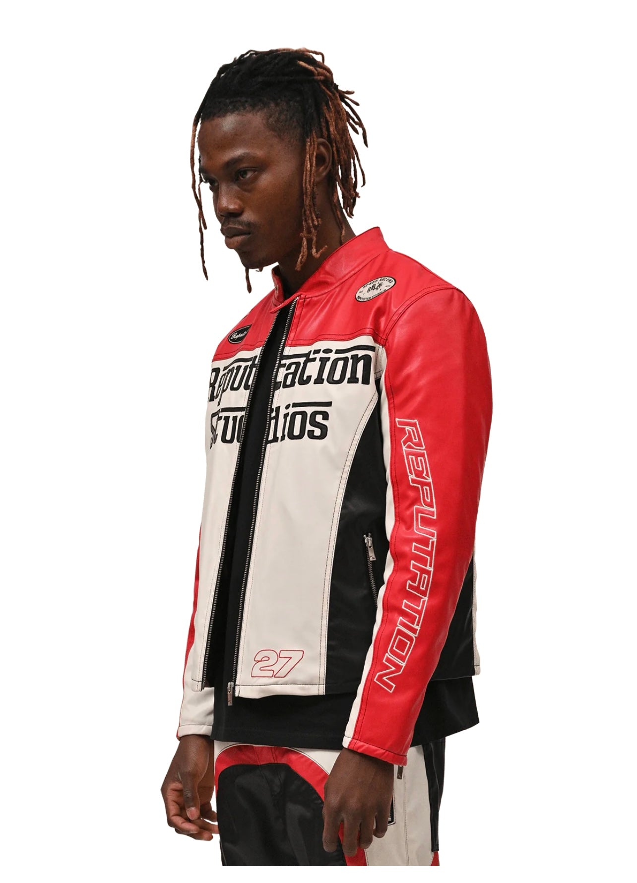 MOTO JACKET - RED