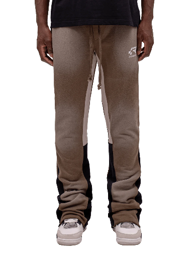 FLARE SWEATPANTS - MOCHA