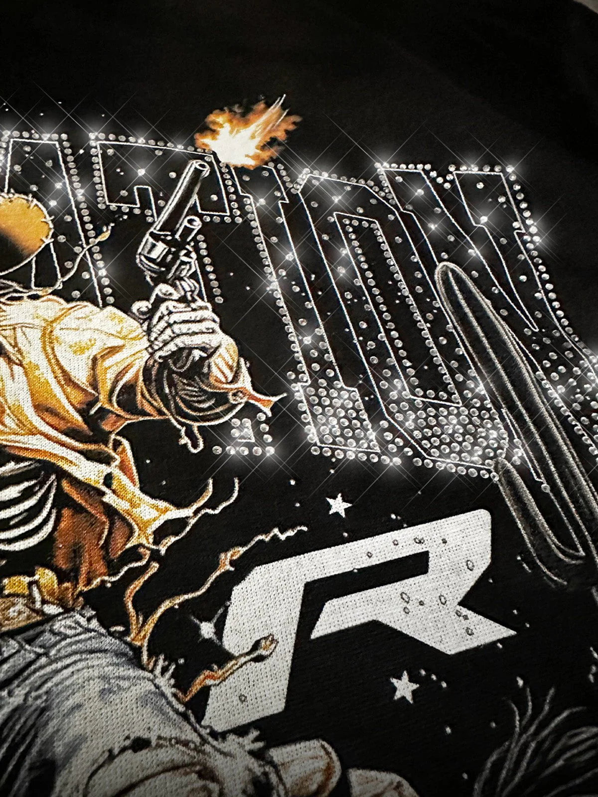 DEAD WEST RHINESTONE TEE
