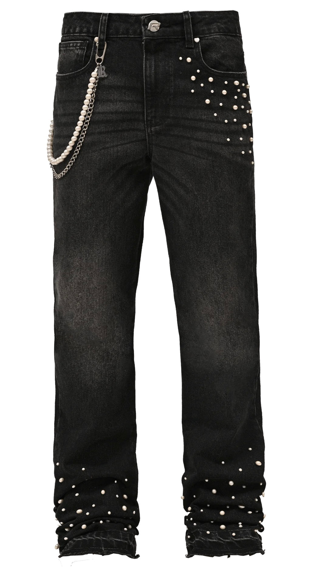 PEARL DENIM - BLACK