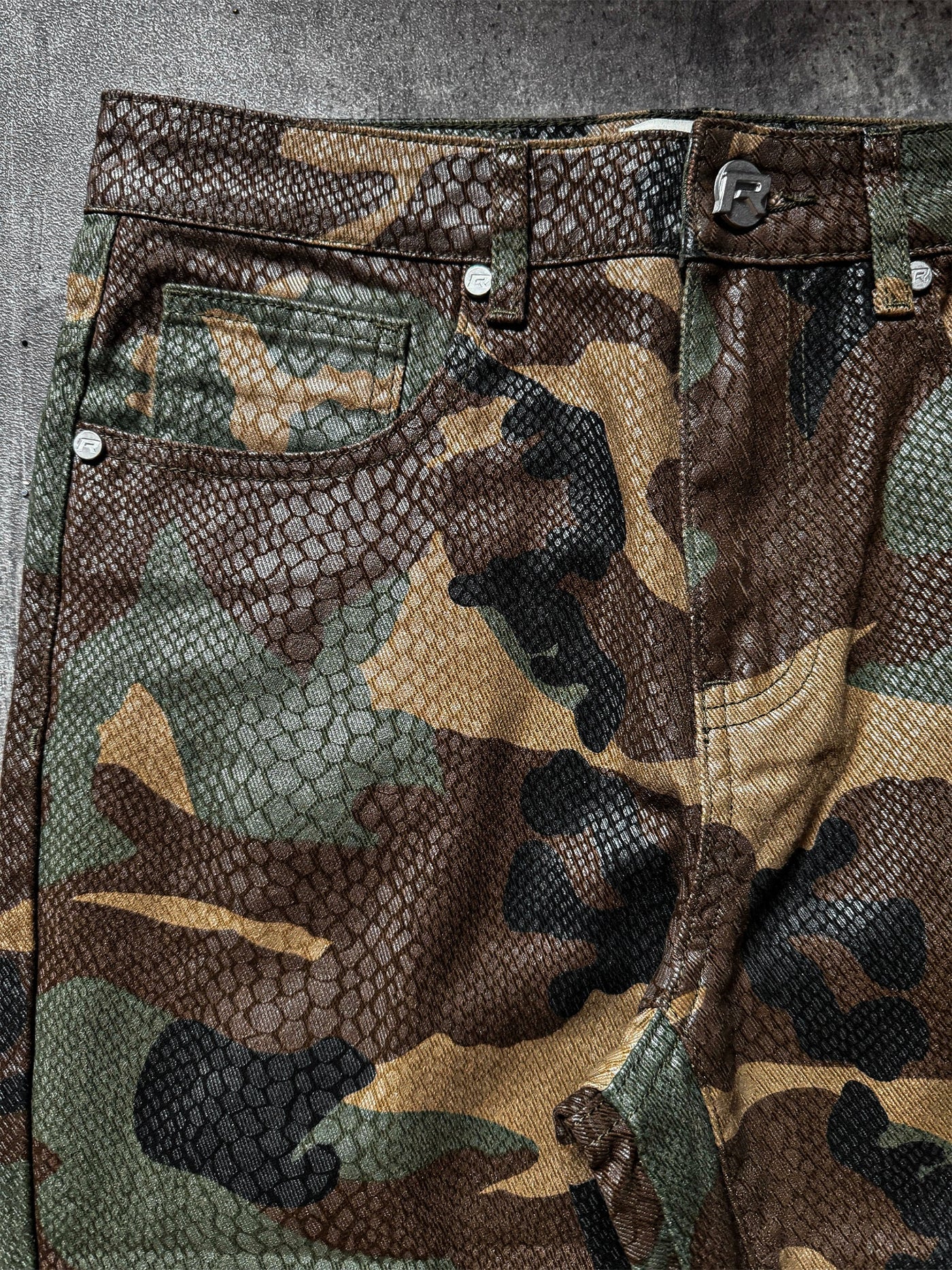 PYTHON CAMO DENIM