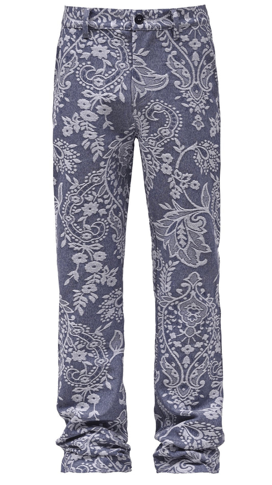 FLARE TAPESTRY PANTS - PAISLEY