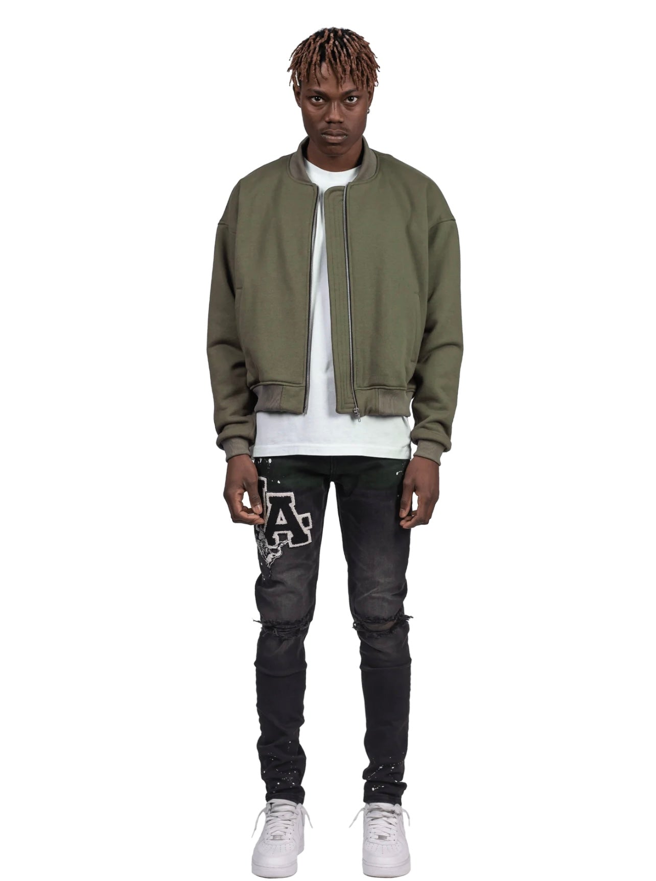 BOMBER JACKET - FOREST