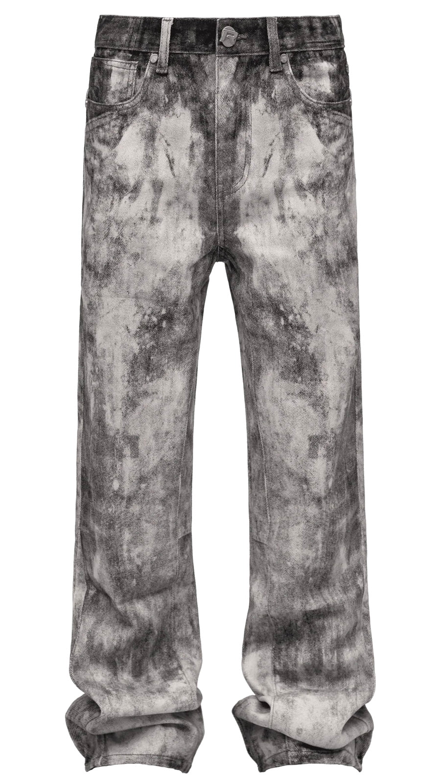 ACID RINSE FLARE DENIM