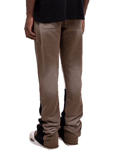 FLARE SWEATPANTS - MOCHA